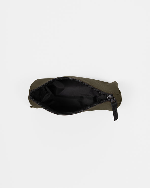 Alisa Deep Olive Cosmetic Pouch