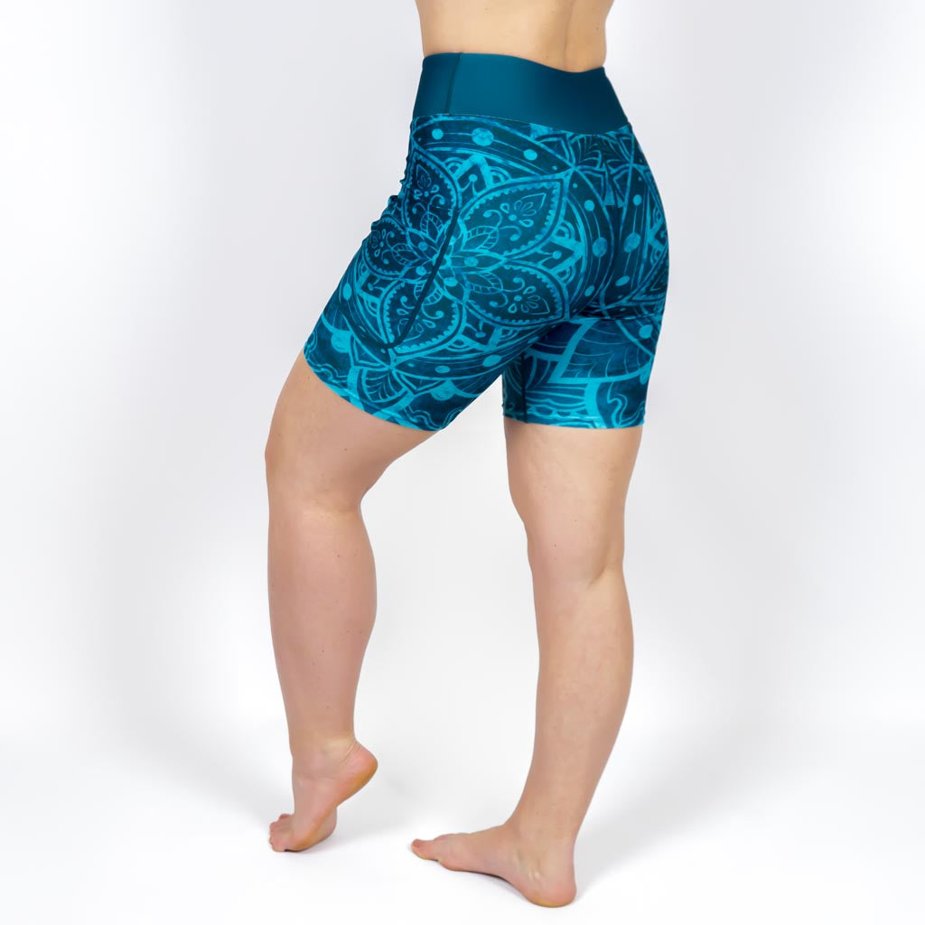 Aqua Mandala Shorts