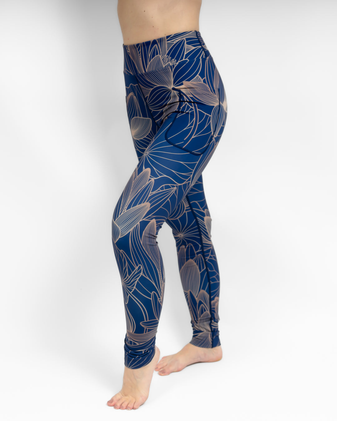 Aya Sapphire Winter Leggings