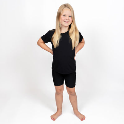 Black Kids Shorts