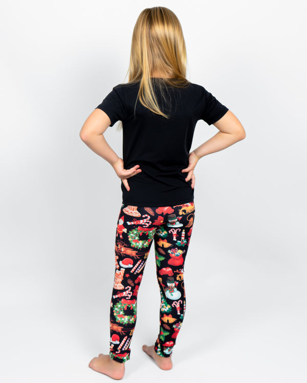 Christmastide Kids Leggings