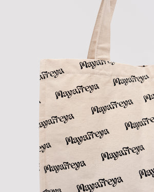 Clara Off-White Tote Bag