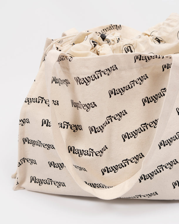 Clara Off-White Tote Bag