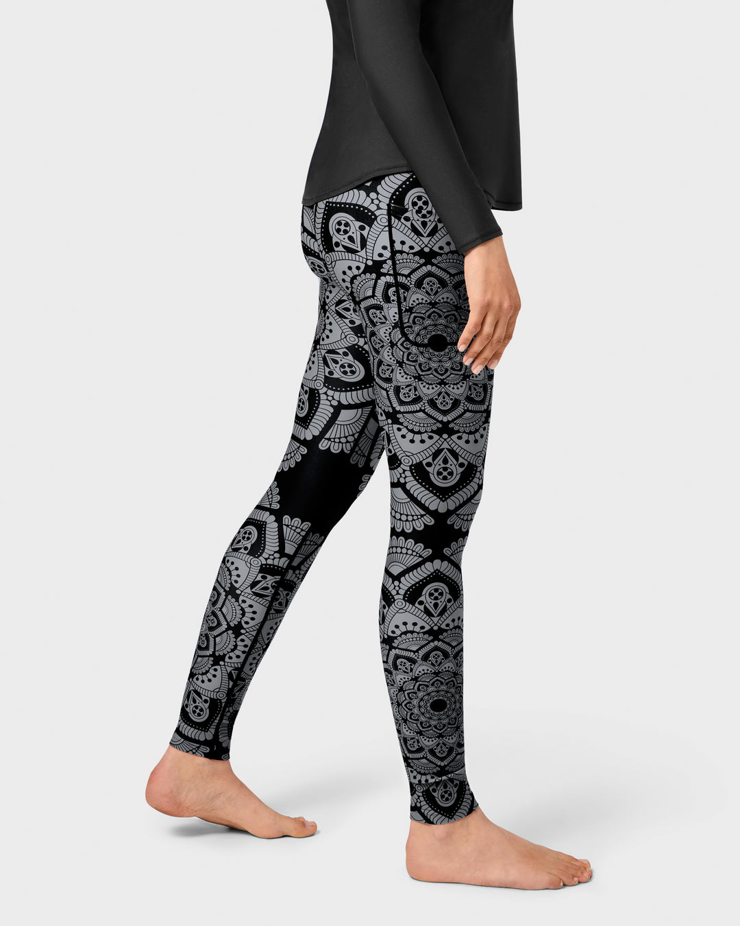 Signature Dark Mandala Leggings