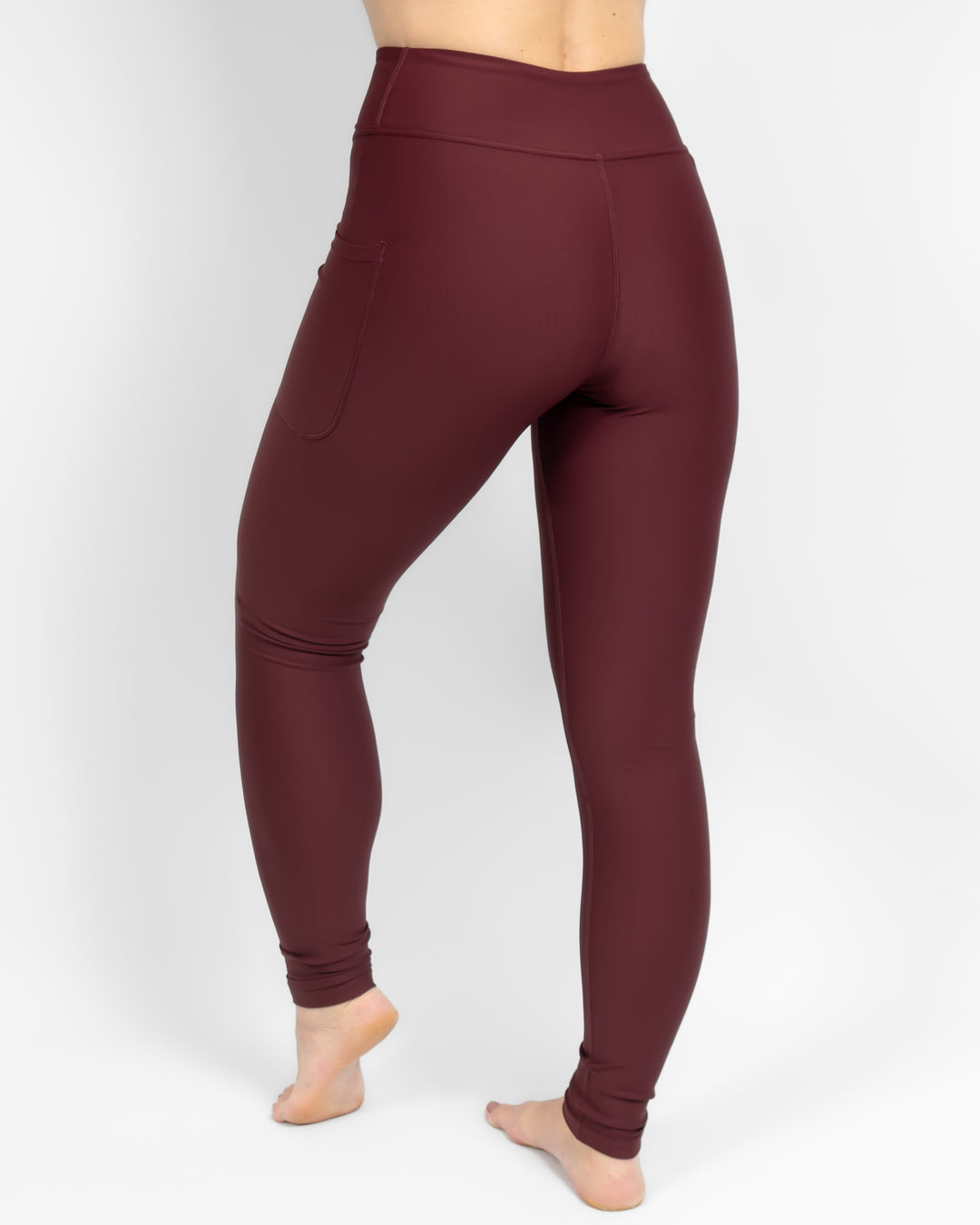 Signature Deep Bordeaux Leggings