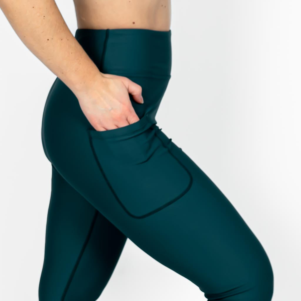 Signature Deep Teal Capri