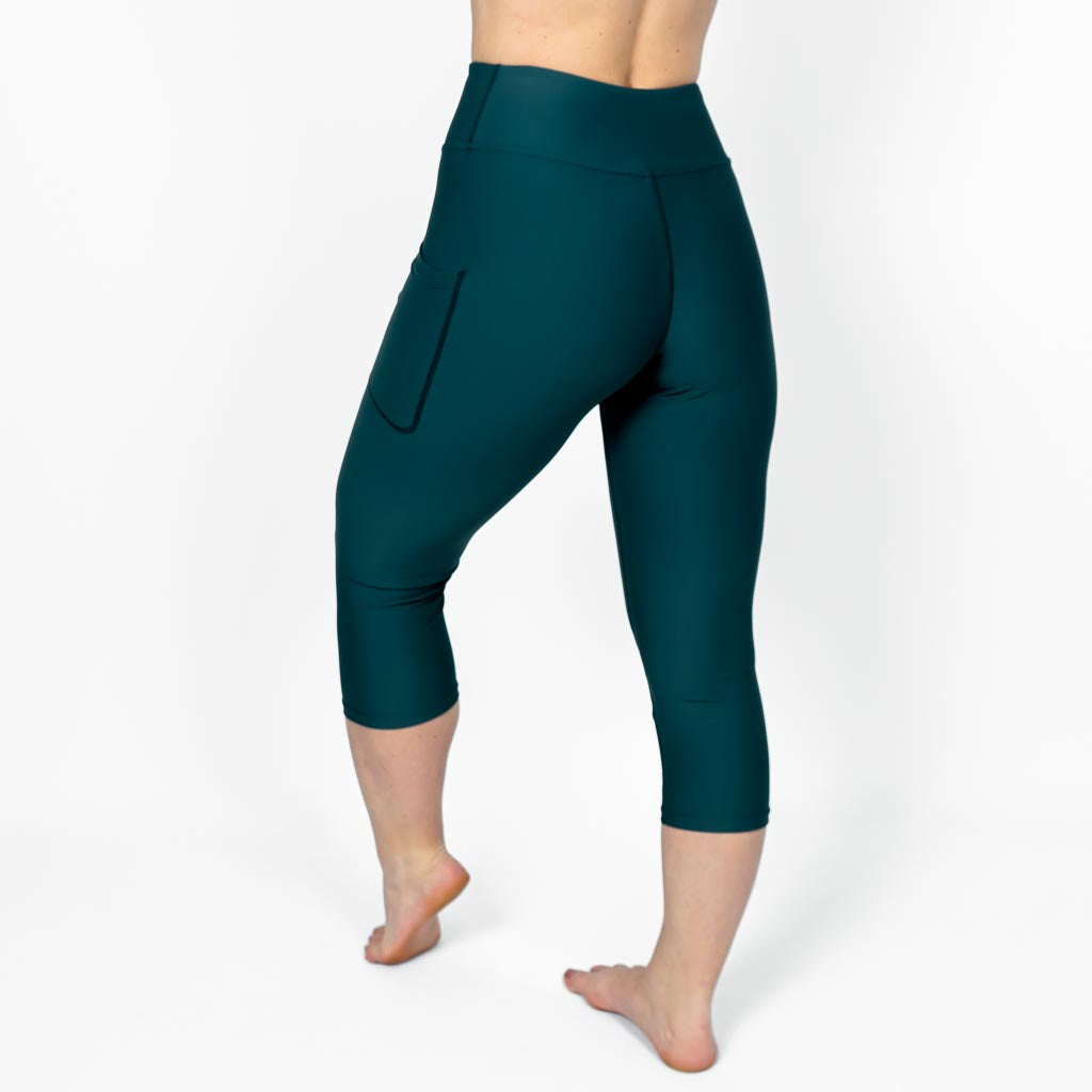 Signature Deep Teal Capri