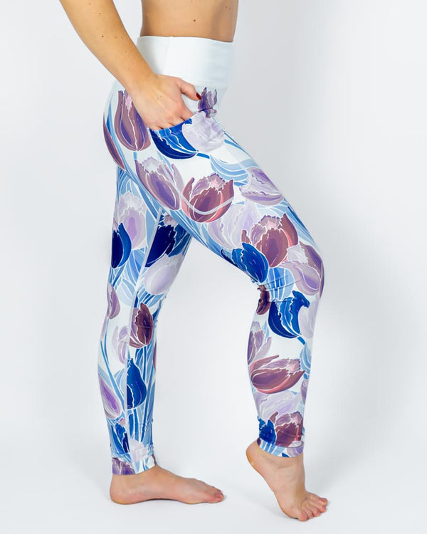 Signature Deep Tulip Leggings