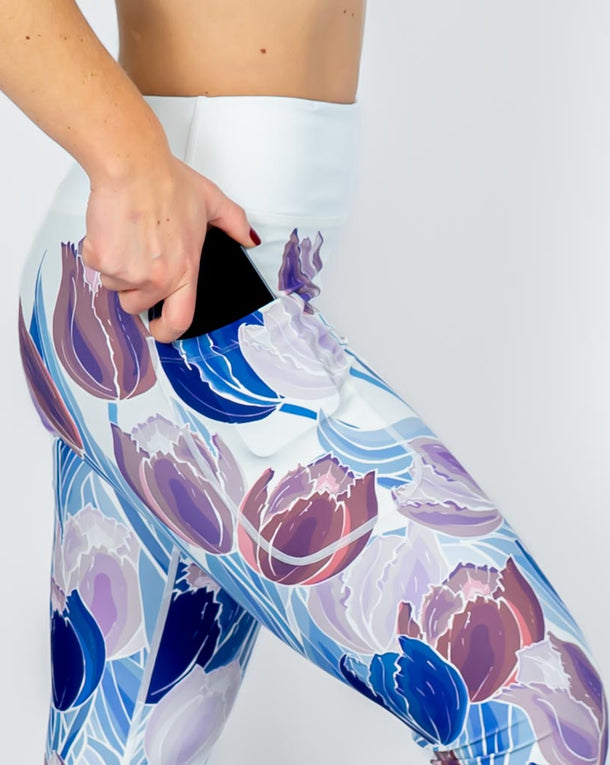 Signature Deep Tulip Leggings