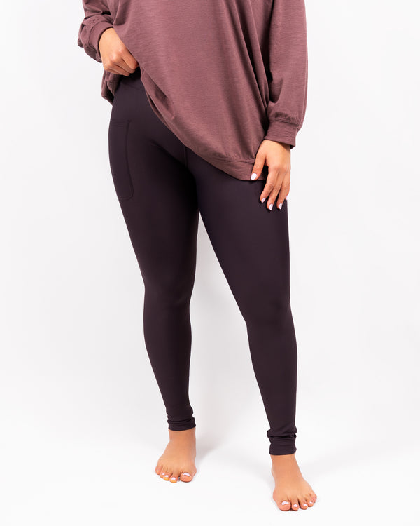 Signature Deep Plum Leggings