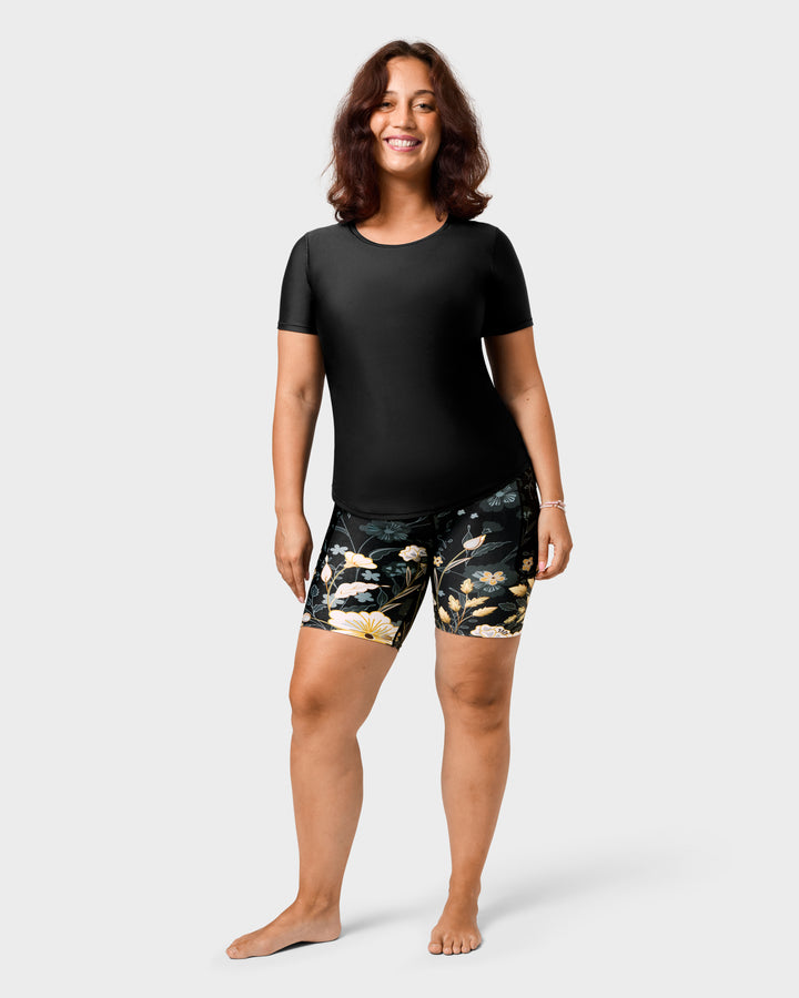 Signature Elegant Floral Shorts