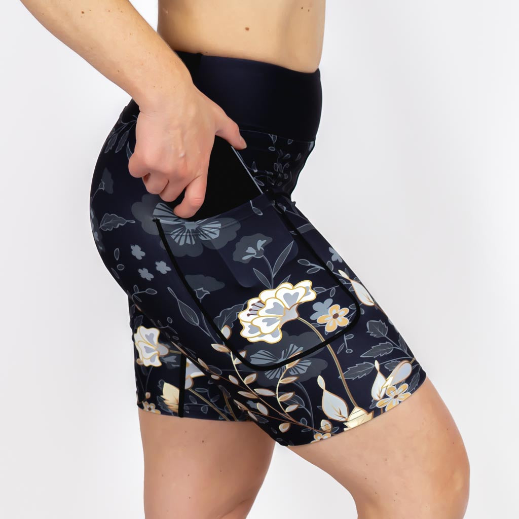 Elegant Floral Shorts