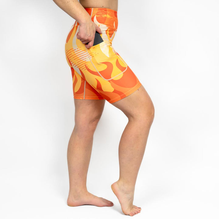 Signature Flame Shorts