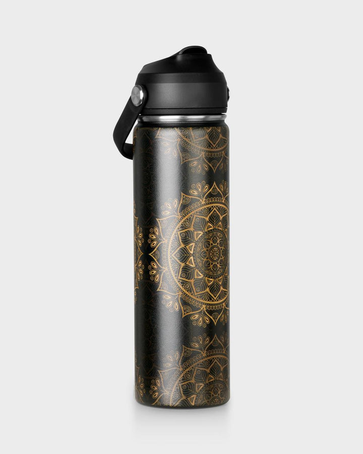 Luna Golden Mandala Water Bottle 650 ml