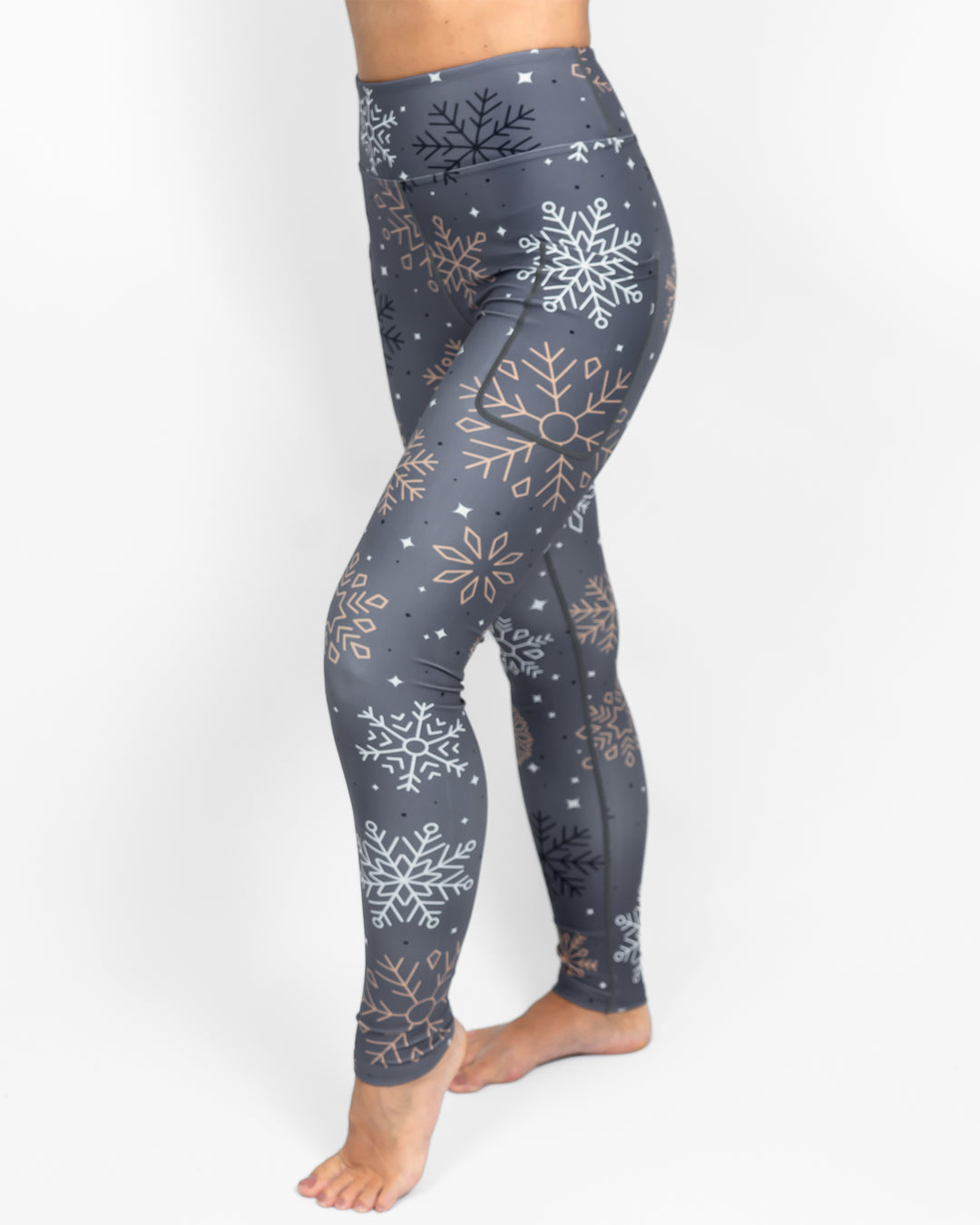 Signature Grey Snowflake Leggings