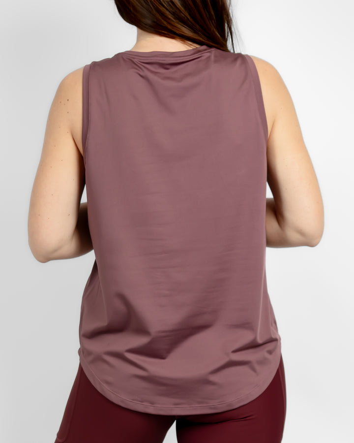 Lea Dusty Rose Sports Top