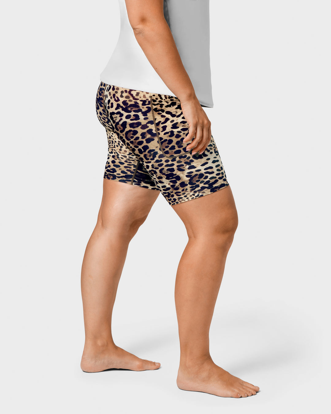 Signature Leopard Shorts
