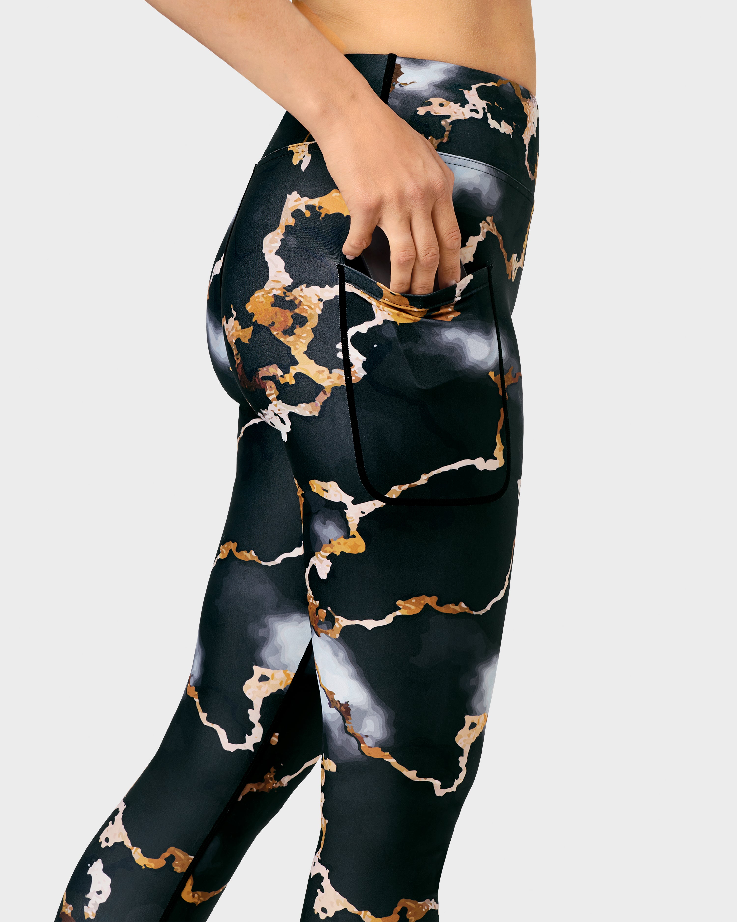 marble nike leggings