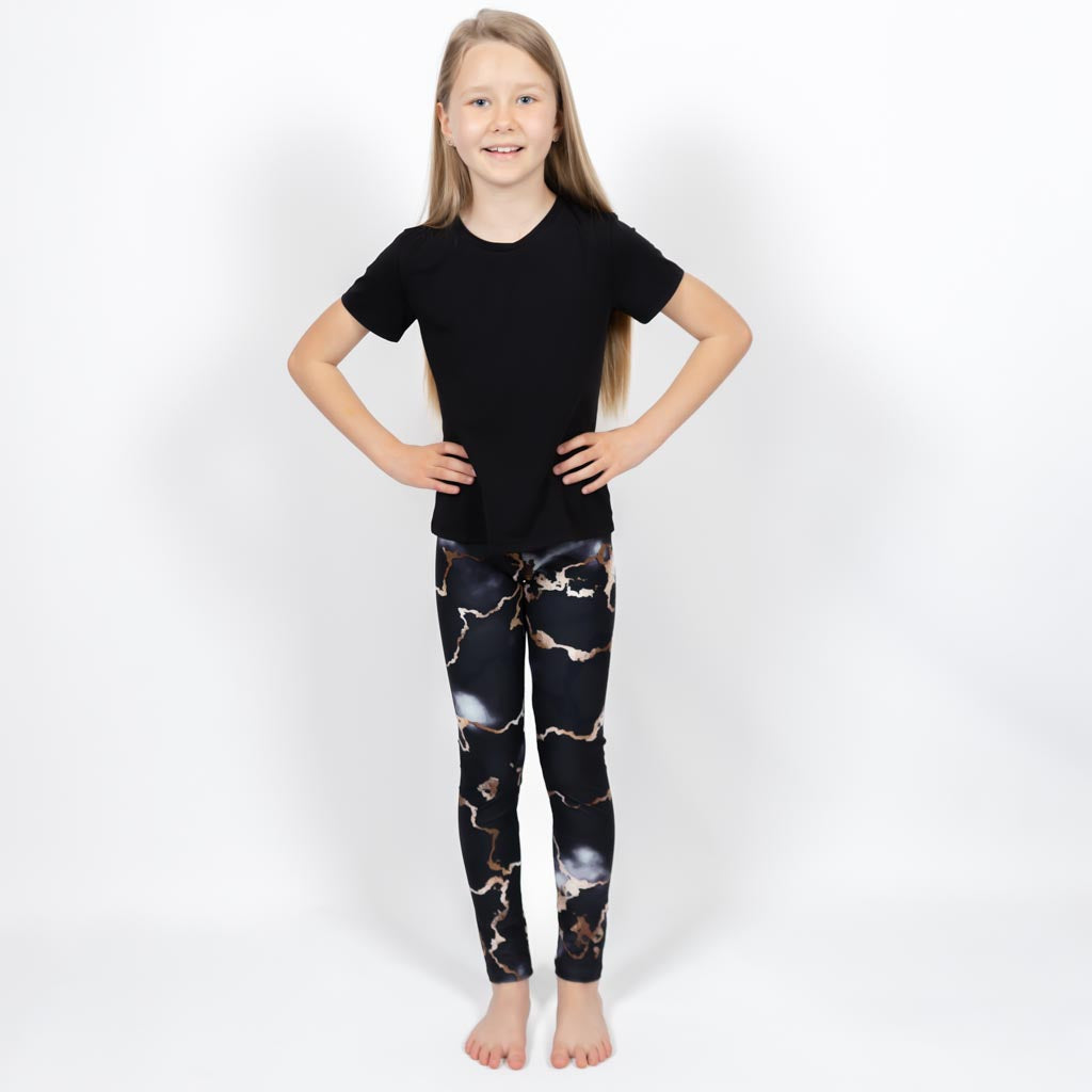 Marble Kids Leggings