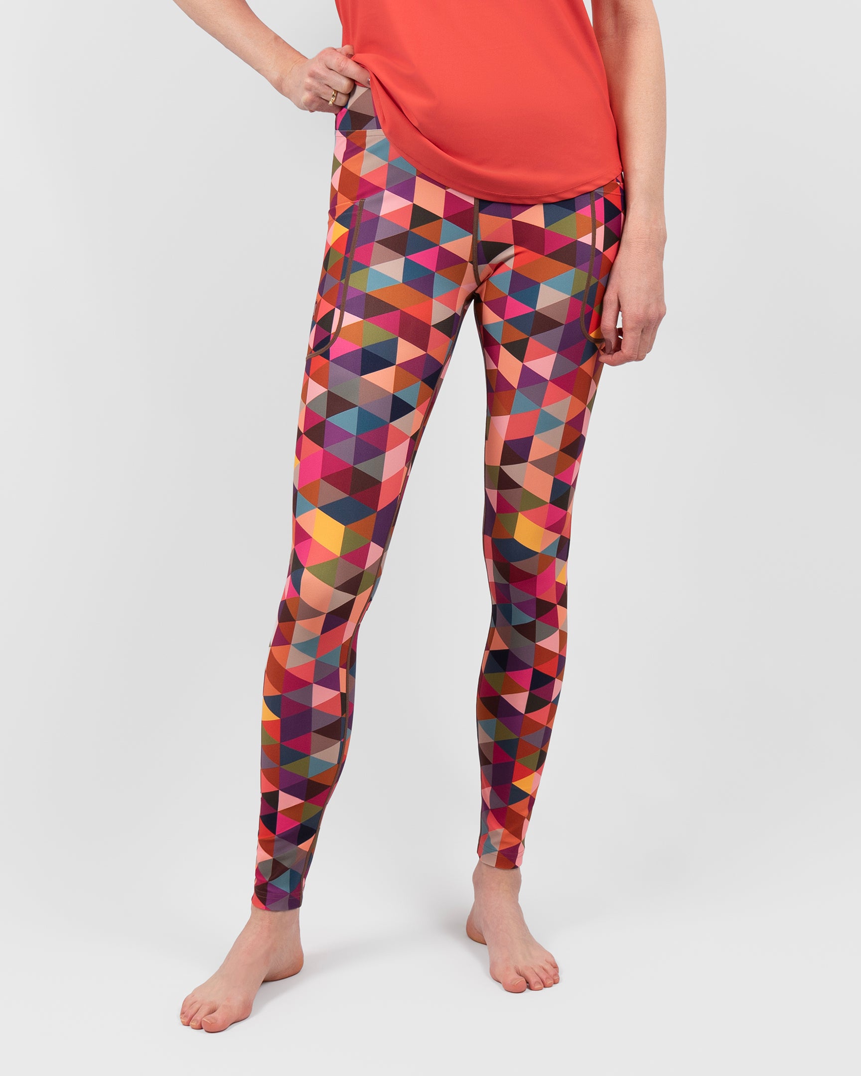 Signature Triangle Leggings – Maya Freya
