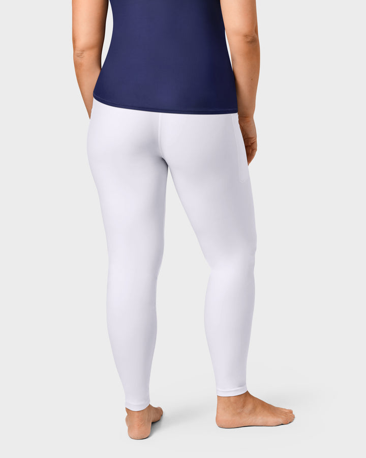 Signature White Leggings