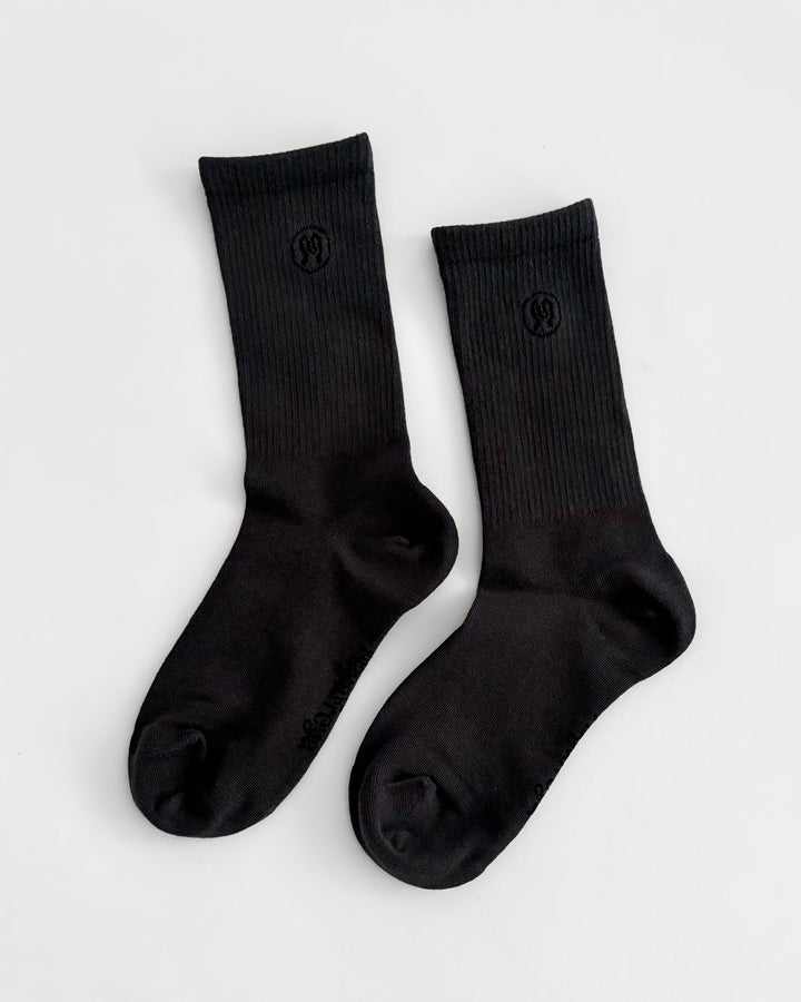 🎁‍ 3-Pack Zoe Deep Grey Socks (Gratis cadeau)