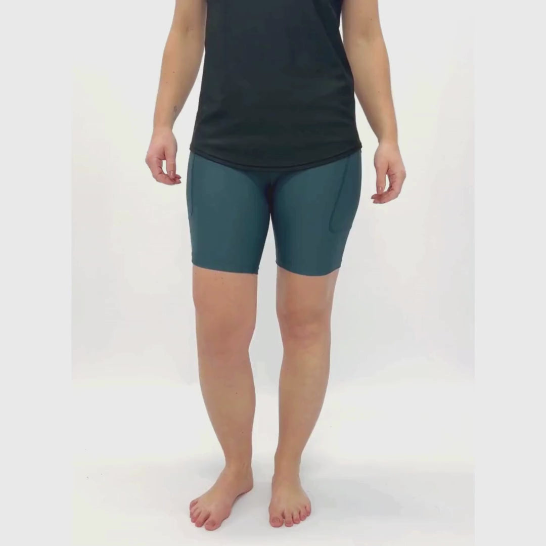 Signature Deep Teal Shorts