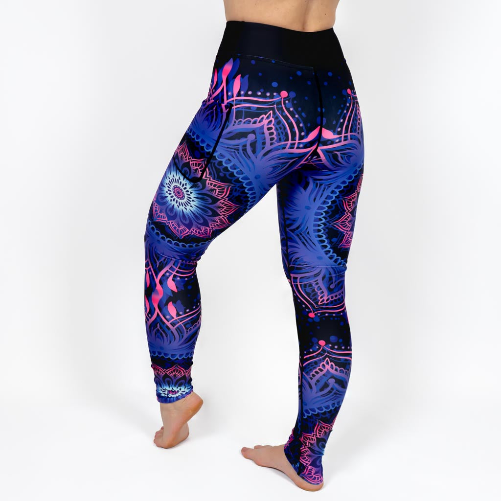Neon Mandala Leggings