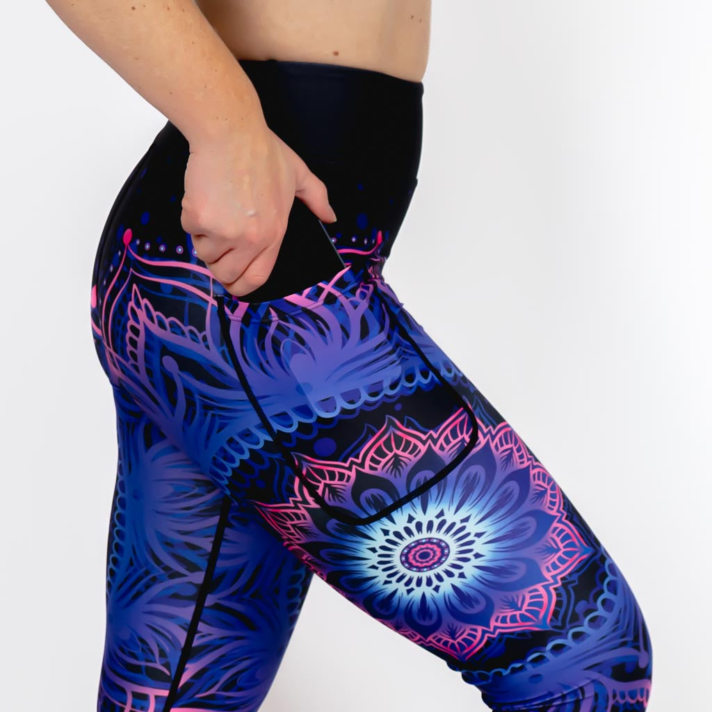 Neon Mandala Leggings