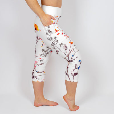 White Bloom Capri
