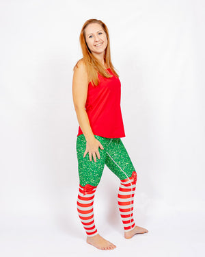 Christmas Bow Leggings – Zonder zakken