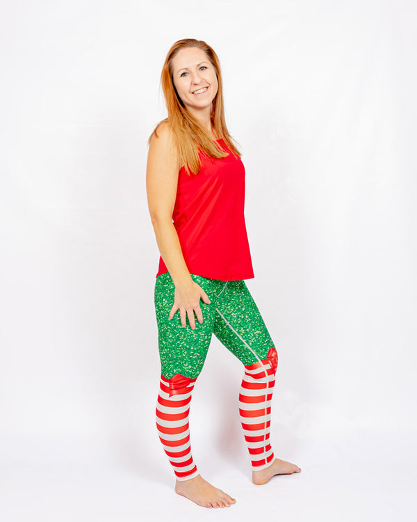 Christmas Bow Leggings – Zonder zakken