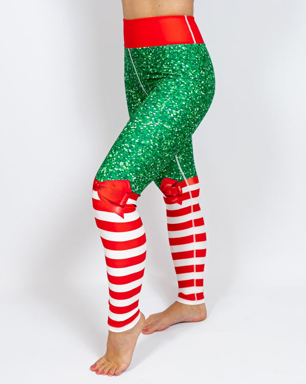 Christmas Bow Leggings – Zonder zakken