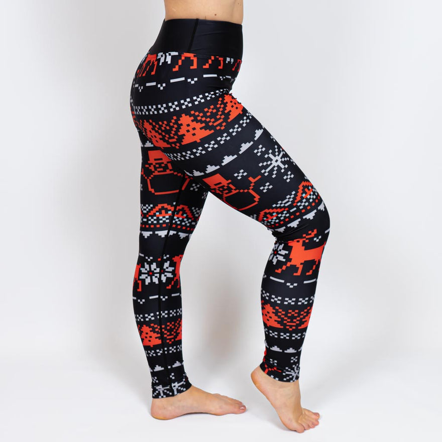 Knitted Santa Leggings – Zonder zakken