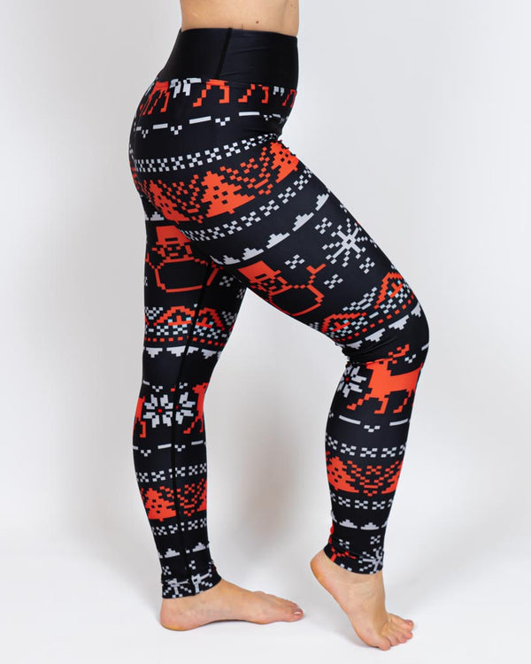 Knitted Santa Leggings – Zonder zakken