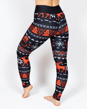 Knitted Santa Leggings – Zonder zakken