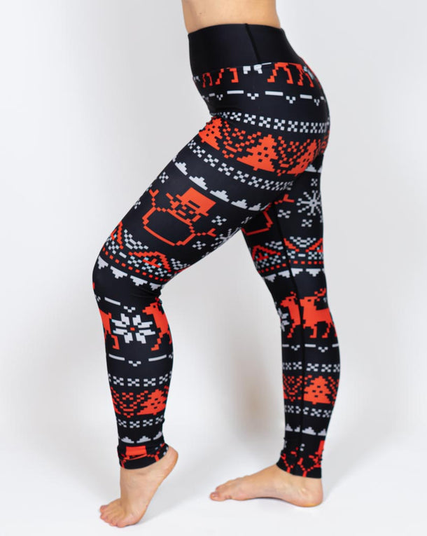 Knitted Santa Leggings – Zonder zakken