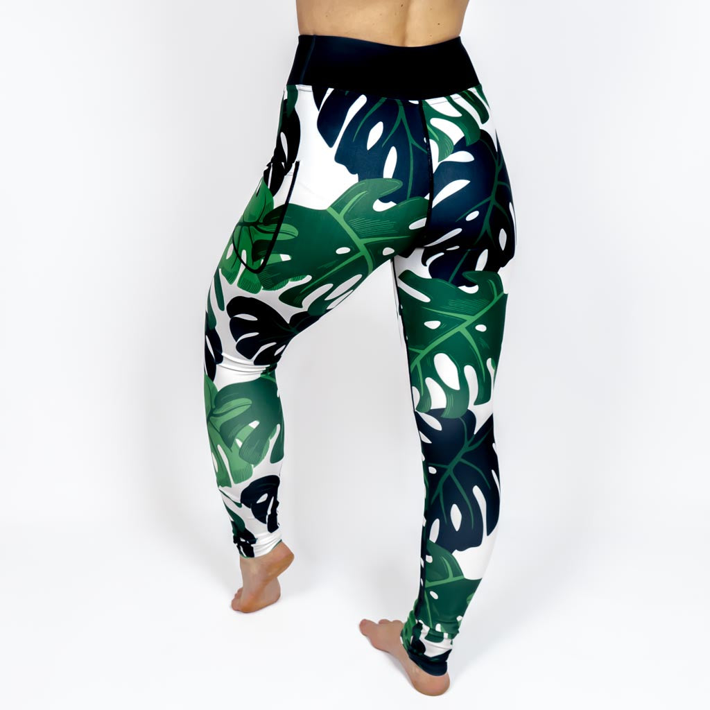 Monstera Leggings