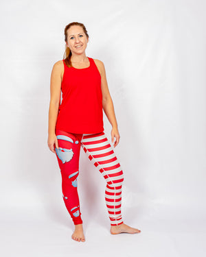 Red Santa Leggings – Zonder zakken