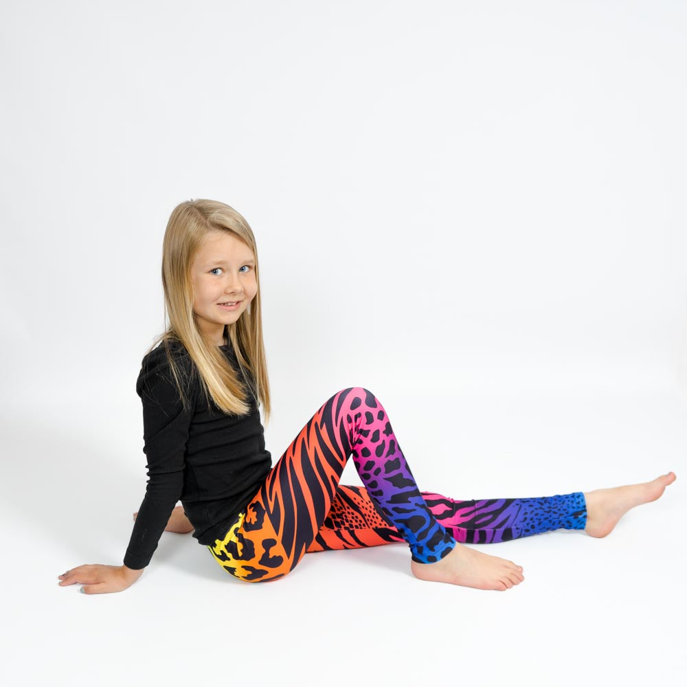 Wild Rainbow Kids' Leggings